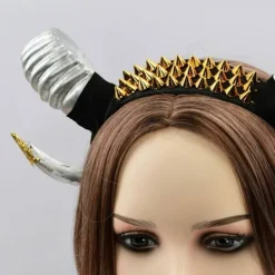 LBJ Ox Horn Pannband Filmrekvisita Huvudbonad Cosplay Halloween Håraccessoarer> Huvudbonader