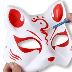10-Pack - DIY Kattmask / Therian Mask><noscript><img width=