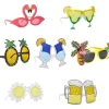 7-pack Festglasögon, Nyhetsglasögon Roliga Solglasögon Trendiga Glasögon Roliga Fina> Tillbehör