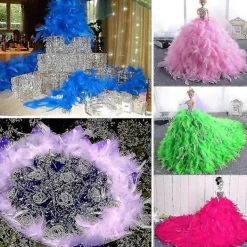 8-pack Fjäderboa-set> Tillbehör