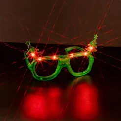 6-pack Glitter Julgran Lysande Blinkande LED-solglasögon Jul Solglasögon Självlysande LED-glasögon Plast Lysande Glasögon Jul T><noscript><img width=