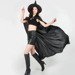 8-pack Halloween häxhatt keps häxtillbehör för><noscript><img width=