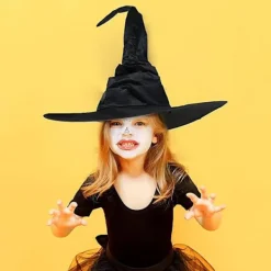 4-pack Halloween Häxhatt Stor Trollkarlshatt för Halloweenfest Dekor Cosplay Kostymtillbehör><noscript><img width=