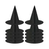 10-pack Häxhattar Halloween Svart Häxa Hängande Hatt Svart Hatt Häxhatt Halloween Julparty[ca]> Dräkter