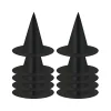 10-pack Häxhattar Halloween Svart Häxa Hängande Hatt Svart Hatt Häxhatt Halloween Julparty> Huvudbonader