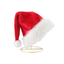 2-pack Julhatt för Vuxna Röd Fluffig Jultomtehatt för Vuxna Män Kvinnor Tonåringar><noscript><img width=