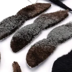 48-pack Nyhet Låtsasmustasch Självhäftande Mustascher För Maskerad><noscript><img width=
