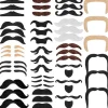 48-pack självhäftande lösmustascher för fester SQBB-XF30-> Tillbehör