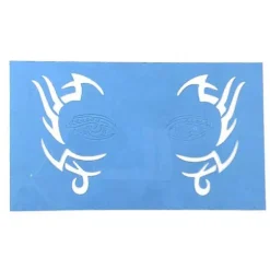 BraVärde 2-5-pack Återanvändbara Ansiktsmålningsschabloner Kroppsmålningsmall 4-lingling} 2 Pcs><noscript><img width=