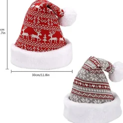 2-pack vuxen tomtemössor> Huvudbonader