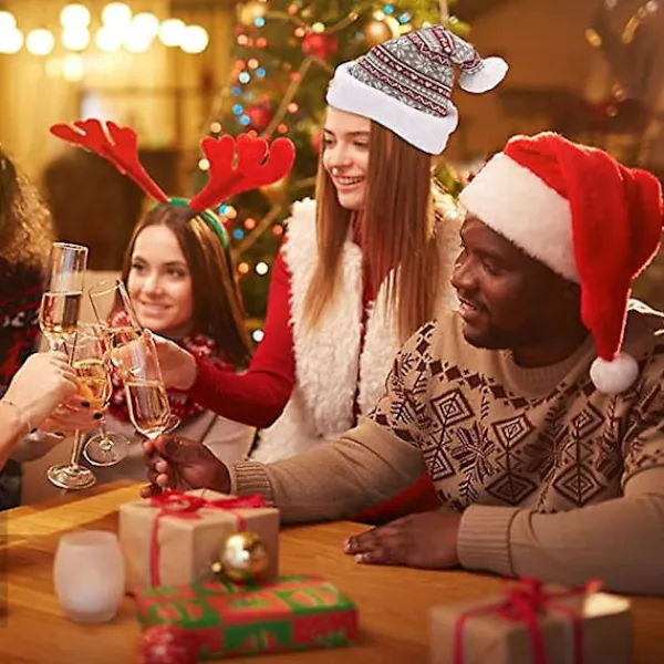 2-pack vuxen tomtemössor> Huvudbonader