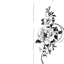 INF Paket med 6 ark tillfälliga tatueringar 6> Smink