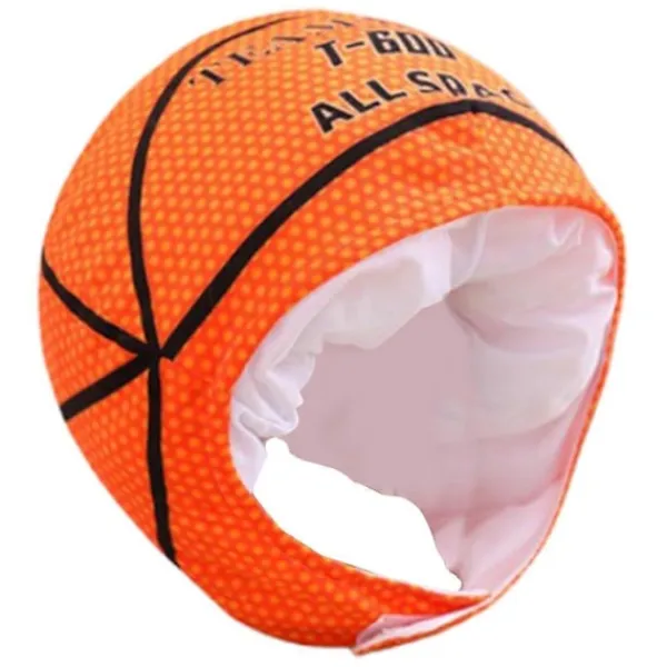 Party Cosplay Hatt Dekorativ Basketbollformad Keps Rolig Huvudbonad Festlig Hatt> Huvudbonader