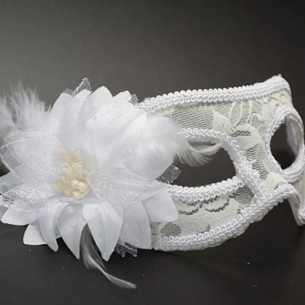 Party Mask Halloween Mask SVART> Masker