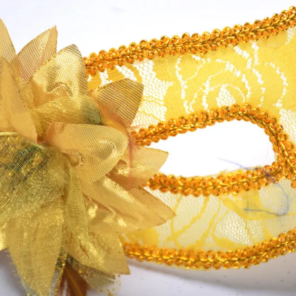 Party Mask Halloween Mask SVART> Masker