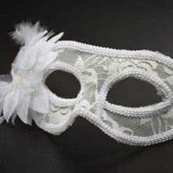 Party Mask Halloween Mask SVART><noscript><img width=