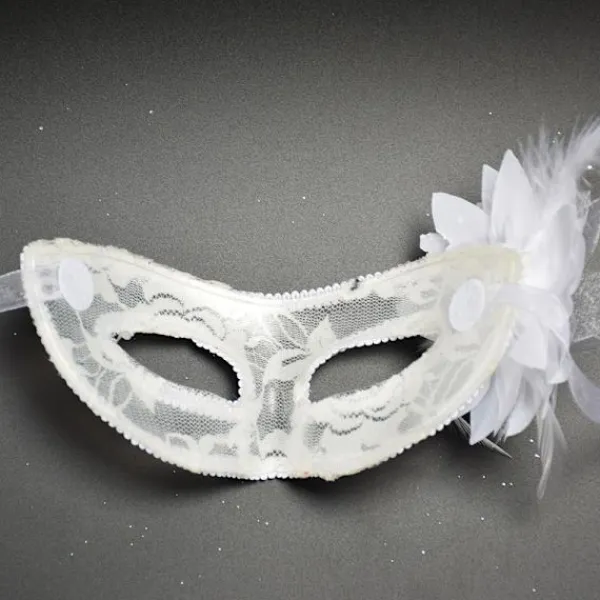 Party Mask Halloween Mask SVART> Masker