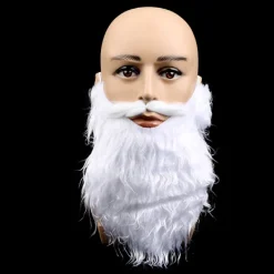 Party rekvisita Jultomte vit skägg Set Jul A3 en storlek> Tillbehör
