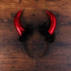 2pcs Horn Headband><noscript><img width=