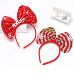 2PCS Julpartiklar, bokstäver glitter båge huvudcirklar, wo> Tillbehör