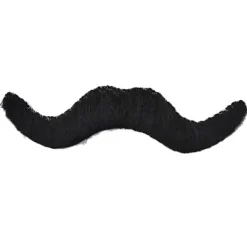 HEET 12PCS Set Män Svart Fake Mustasch Mustasch Roligt skägg><noscript><img width=