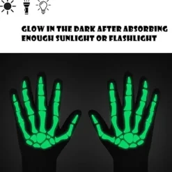 Pekskärmsvantar med Värme för Halloween Cosplayfest och Dagligt Bruk - 2 Par><noscript><img width=