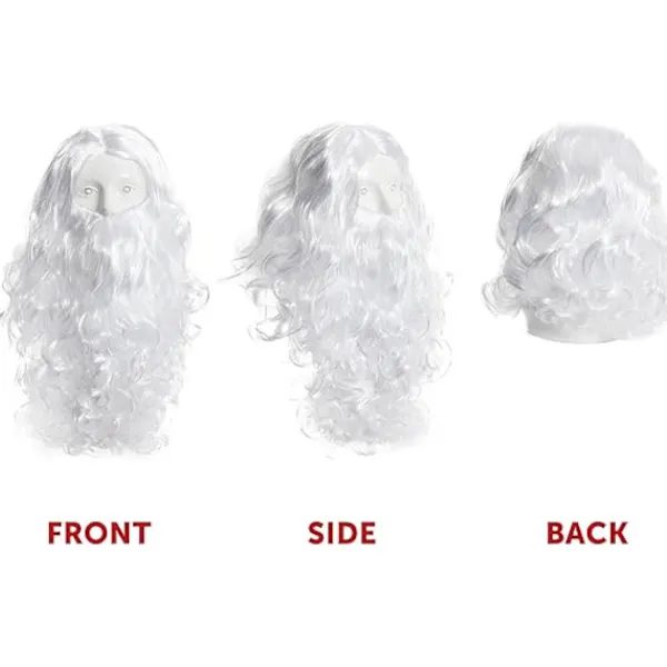 Peruk & Skägg Maskerad Tillbehör Grå Middle Earth Film Mytisk Varelse Peruk - Grått Skägg och Peruk> Tillbehör