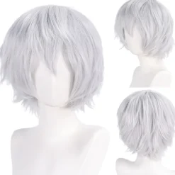 Peruk Anime Herr Cosplay Kort Peruk 30CM (KR311)> Peruker