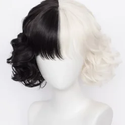 Peruk Cruella De Vil Kuila Halloween Cosplay - hög kvalitet 3><noscript><img width=