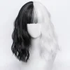 Peruk Cruella De Vil Kuila Cosplay - hög kvalitet> Peruker