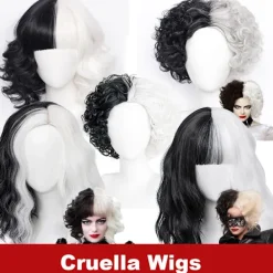 Peruk Cruella De Vil Kuila - i lager 3><noscript><img width=