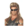 Peruk för män, Dog The Bounty Hunter, blond, TV, maskeraddräktstillbehör> Peruker