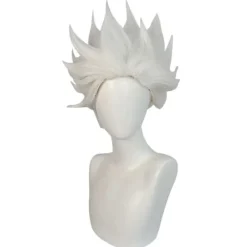 unbranded Peruk för Ursula Cosplay, Vit Kort Hår för Vuxna Kvinnor Män Halloween Kostym Rekvisita Cosplay Rollspel Peruker - JA> Peruker