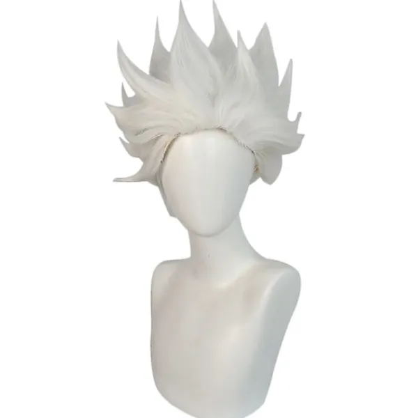 unbranded Peruk för Ursula Cosplay, Vit Kort Hår för Vuxna Kvinnor Män Halloween Kostym Rekvisita Cosplay Rollspel Peruker - JA> Peruker