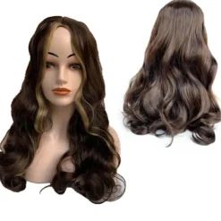 Otego Peruk mörkbrun inkl. peruknät & löshårskam> Peruker