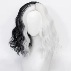 Peruker Cruella De Vil Kuila Cosplay W> Peruker