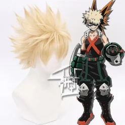Peruker My Hero Academia Bakugo Katsuki Xiaosheng Bakugo Cosplay Peruk, wz-519> Peruker