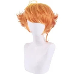 Perukmössa Promised Neverland Party Syntetiska Hårperuker> Peruker