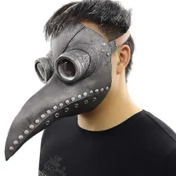 Pestdoktor Gasmask Fåglar Latex Steampunk Halloween Party Rekvisita> Masker