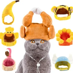 PET Solroshatt Hund Katt Banan Huvudbonad Tigerhuvud><noscript><img width=