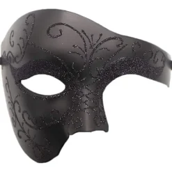 Phantom of The Opera Maskerad Mask Halv Ansikte Venetiansk Mardi Gras Fest Mask> Masker