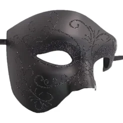 Phantom of The Opera Maskerad Mask Halv Ansikte Venetiansk Mardi Gras Fest Mask><noscript><img width=