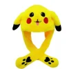 Pikachu Pikachu hatt, kaninöron, rörlig hopphatt, rolig kanin KLB> Huvudbonader