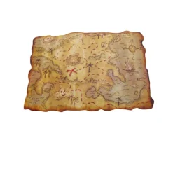 Piratplastkort 29 x 45 cm> Dräkter