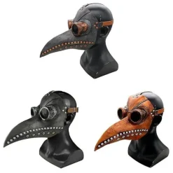 Plague Doctor Mask, Halloween Bird's Beak Mask><noscript><img width=
