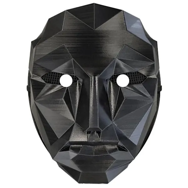 Platt kartongmask - Mästaren av spelet> Masker