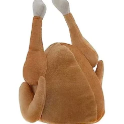 Plush Thanksgiving-Turkikeps, Rostad Turkikeps, Thanksgiving-Kostym> Huvudbonader