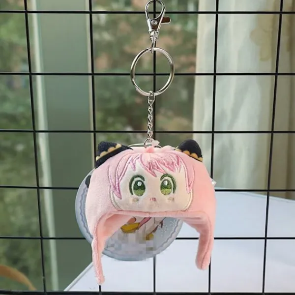 Plysch Huvudskydd Pendel Cross-Dressing Hatt Docka - spotförsäljning 6 6> Huvudbonader