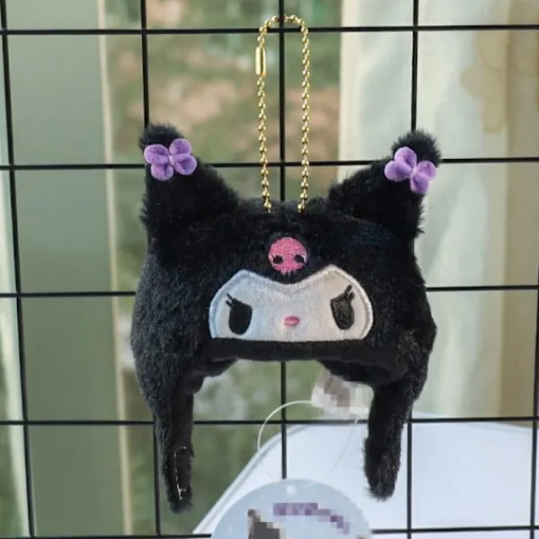 Plysch Huvudskydd Pendel Cross-Dressing Hatt Docka - spotförsäljning 6 6> Huvudbonader