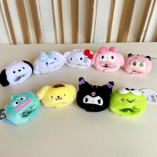 Plysch Huvudskydd Pendel Cross-Dressing Hatt Docka - spotförsäljning 6 6> Huvudbonader